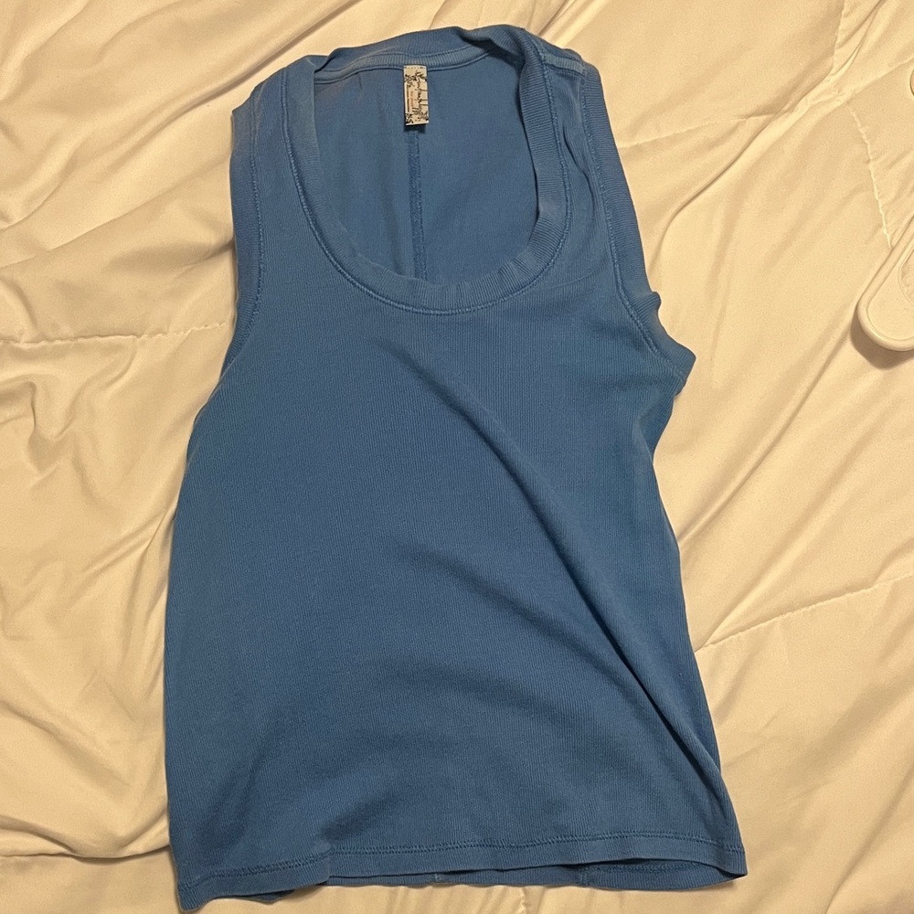 FP Movement by Free People Blue Tank Top